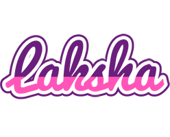 Laksha cheerful logo