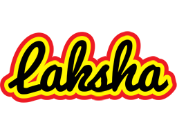 Laksha flaming logo