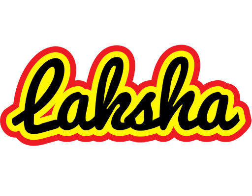 Laksha flaming logo