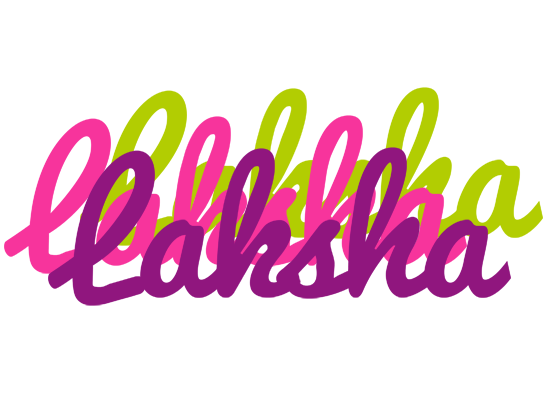 Laksha flowers logo