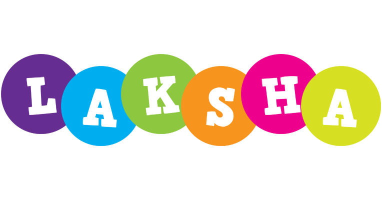 Laksha happy logo
