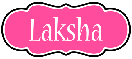 Laksha invitation logo