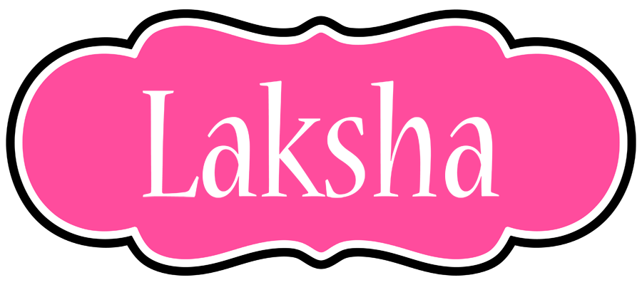 Laksha invitation logo