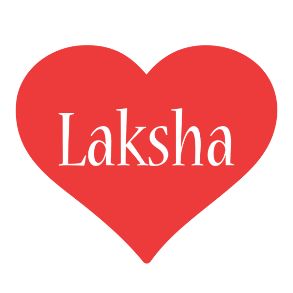 Laksha love logo