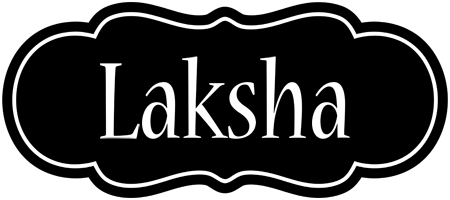 Laksha welcome logo