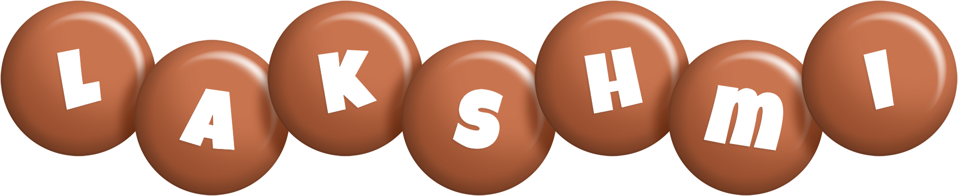 Lakshmi candy-brown logo