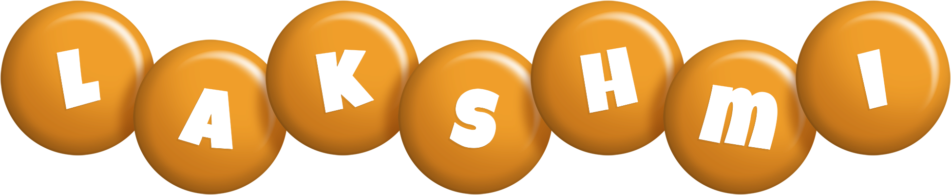 Lakshmi candy-orange logo
