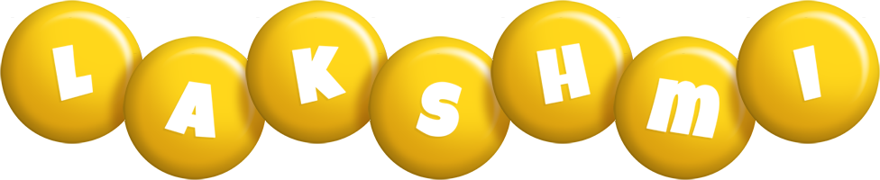 Lakshmi candy-yellow logo