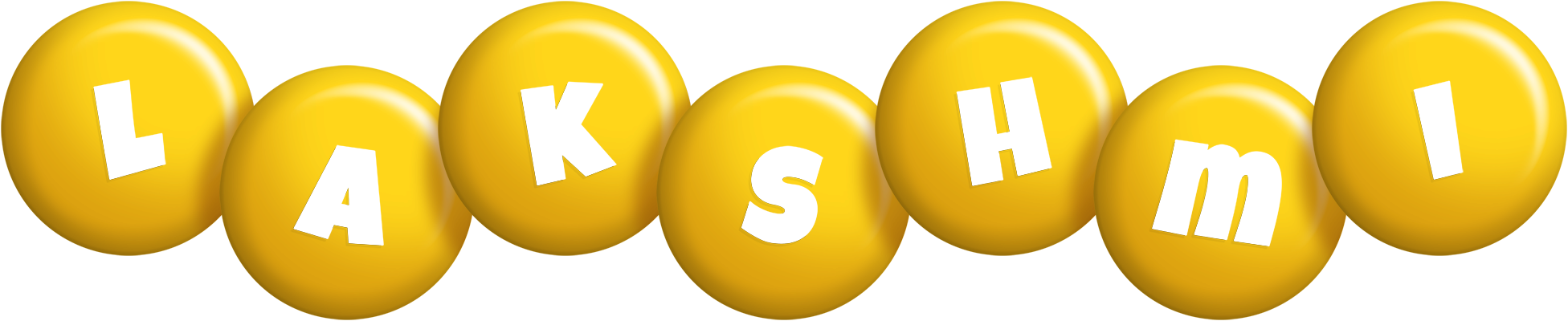 Lakshmi candy-yellow logo