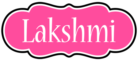 Lakshmi invitation logo