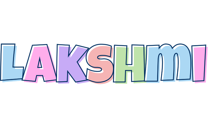 Lakshmi pastel logo