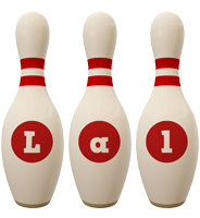 Lal bowling-pin logo