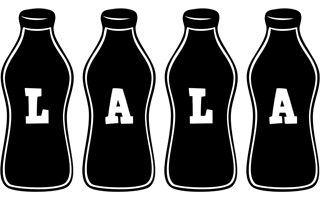 Lala bottle logo