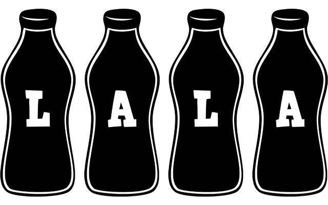 Lala bottle logo