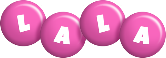 Lala candy-pink logo