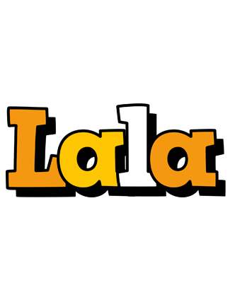 Lala cartoon logo