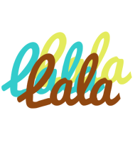 Lala cupcake logo