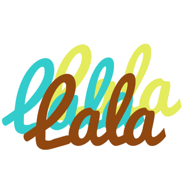 Lala cupcake logo