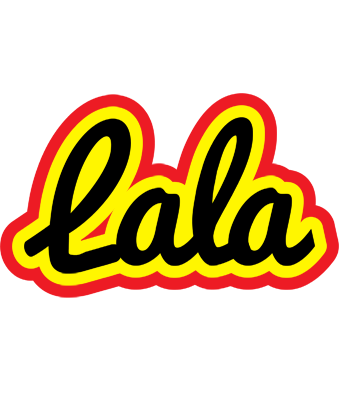 Lala flaming logo