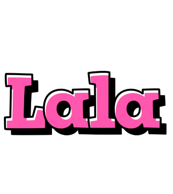 Lala girlish logo