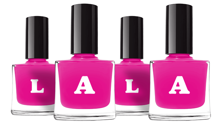 Lala nails logo