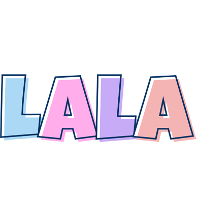 Lala pastel logo