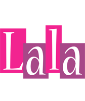 Lala whine logo