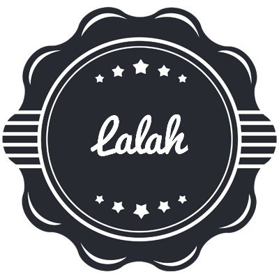 Lalah badge logo