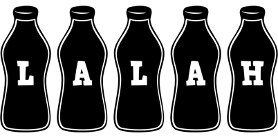 Lalah bottle logo