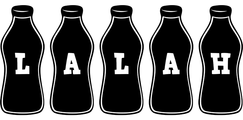 Lalah bottle logo