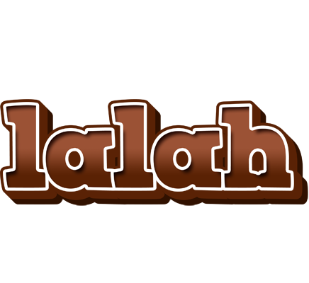 Lalah brownie logo