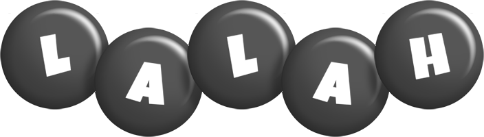 Lalah candy-black logo