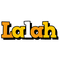 Lalah cartoon logo