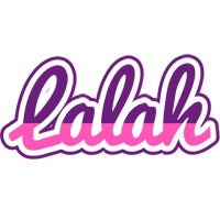 Lalah cheerful logo