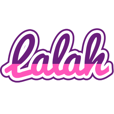 Lalah cheerful logo