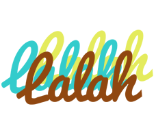 Lalah cupcake logo