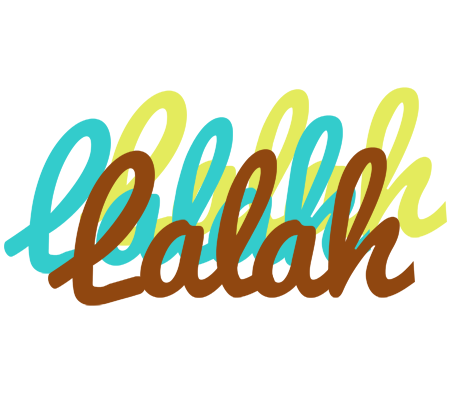 Lalah cupcake logo