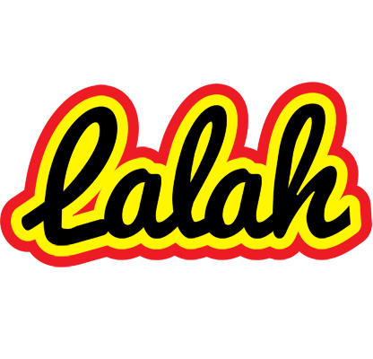 Lalah flaming logo