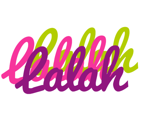 Lalah flowers logo