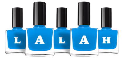 Lalah glossy logo