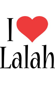 Lalah i-love logo