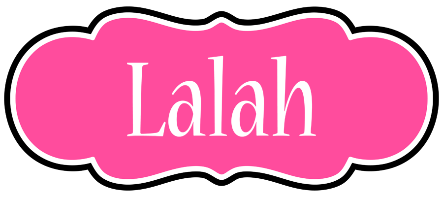 Lalah invitation logo