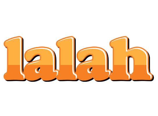 Lalah orange logo