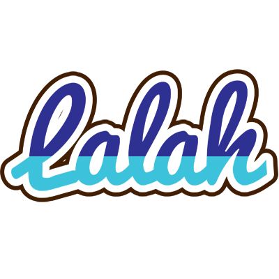 Lalah raining logo