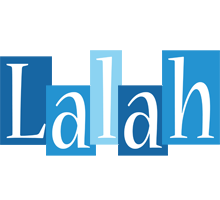Lalah winter logo