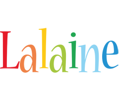 Lalaine birthday logo