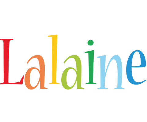 Lalaine birthday logo