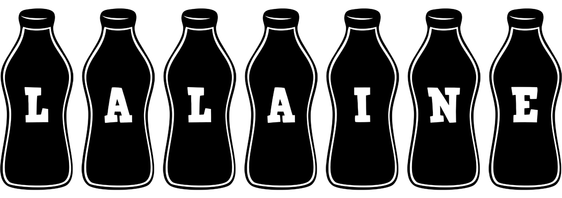 Lalaine bottle logo