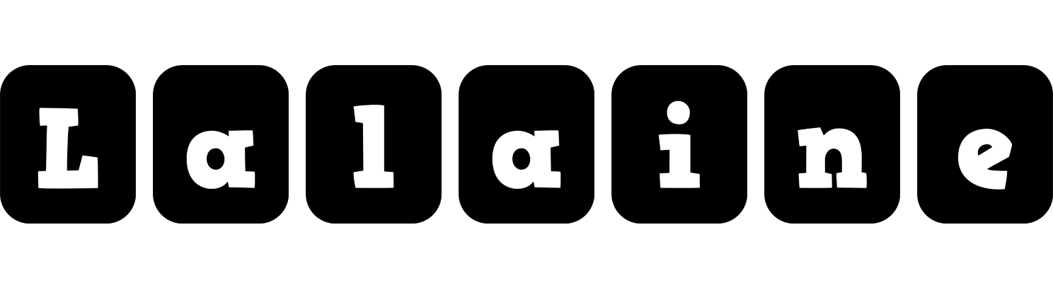 Lalaine box logo