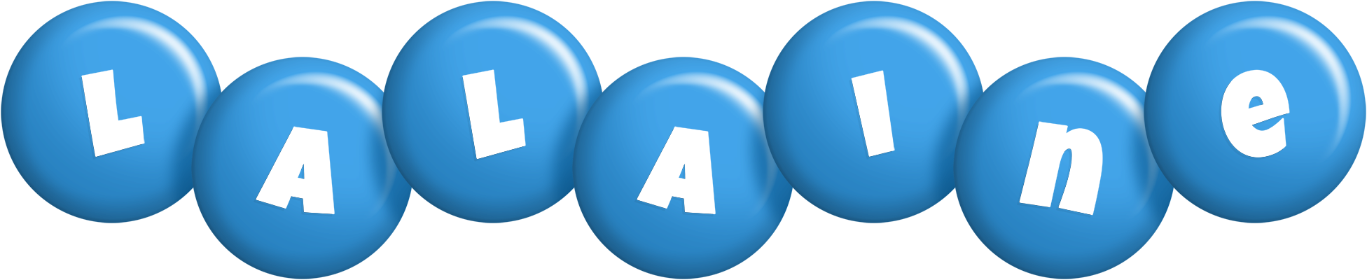 Lalaine candy-blue logo